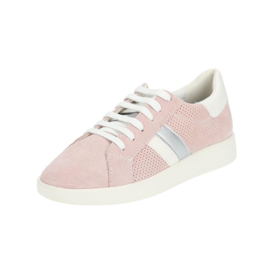 Geox GEOX Sneakers laag rosa / zilver / wit -