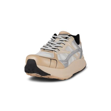 Woden WODEN Sneakers laag Freja Runner sand / lichtbeige / zilvergrijs / wit