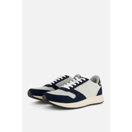 Woden Nicoline Sneakers blauw Textiel