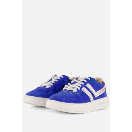 Vingino Noah Low Court Lifestyle Sneakers blauw