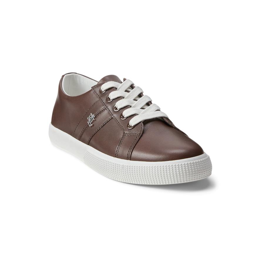Lauren Ralph Lauren Lauren Ralph Lauren Sneakers laag JANSON II chocoladebruin -