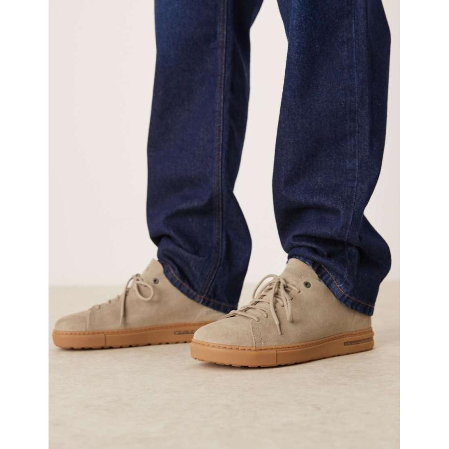 Birkenstock - Unisex Bend - Lage sneakers in taupe-Bruin Bruin