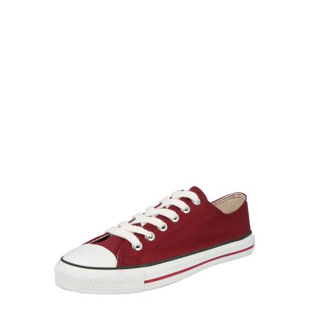 Ethletic Ethletic Sneakers laag kersrood / wit