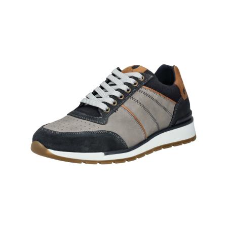 Bullboxer BULLBOXER Sneakers laag navy / bruin / lichtgrijs