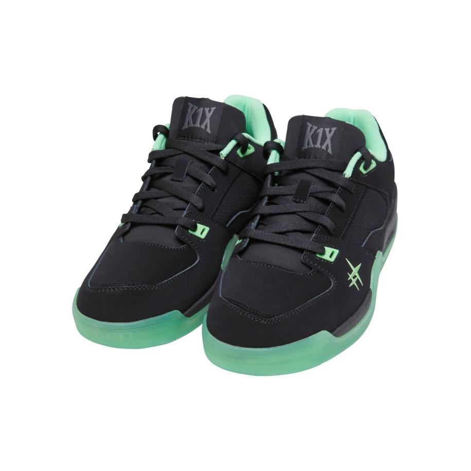 K1X Sneakers laag groen / zwart Zwart