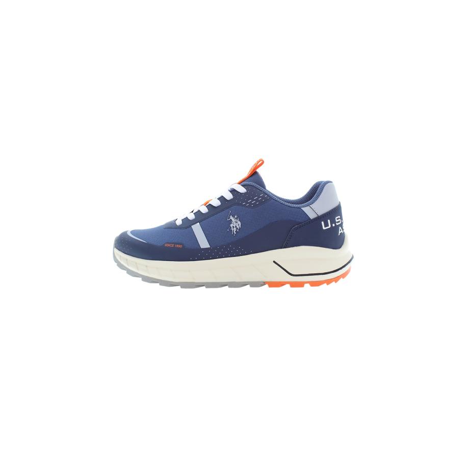 U.S. Polo Assn. U.S. POLO ASSN. Sneakers laag Seth012 marine / royal blue/koningsblauw / pastelblauw / oranje -