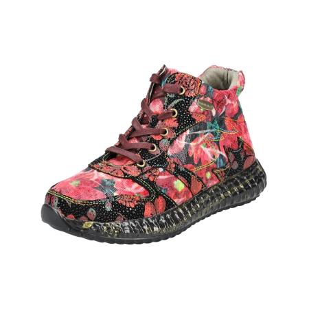 Laura Vita Laura Vita Sneakers laag groen / rood / zwart