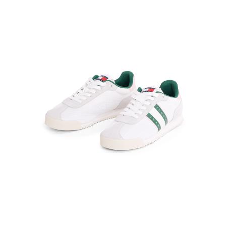 Tommy Jeans Tommy Jeans Sneakers laag lichtgrijs / groen / offwhite