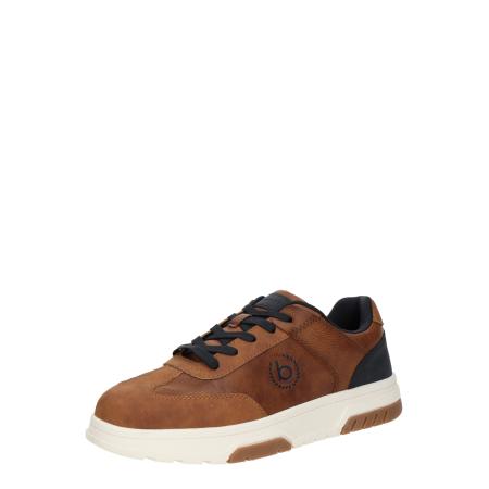 Bugatti bugatti Sneakers laag donkerblauw / cognac