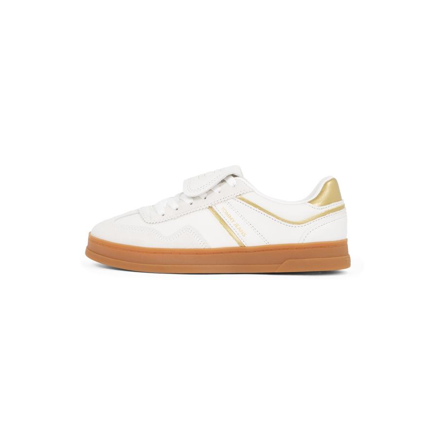 Tommy Jeans Tommy Jeans Sneakers laag THE GREENWICH goud / wit / offwhite -