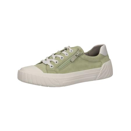 CAPRICE Sneakers laag groen / wit