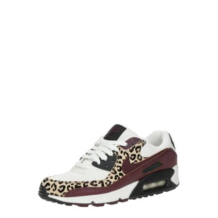 Nike Nike Sportswear Sneakers laag Air Max 90 crème / cappuccino / bourgogne / zwart