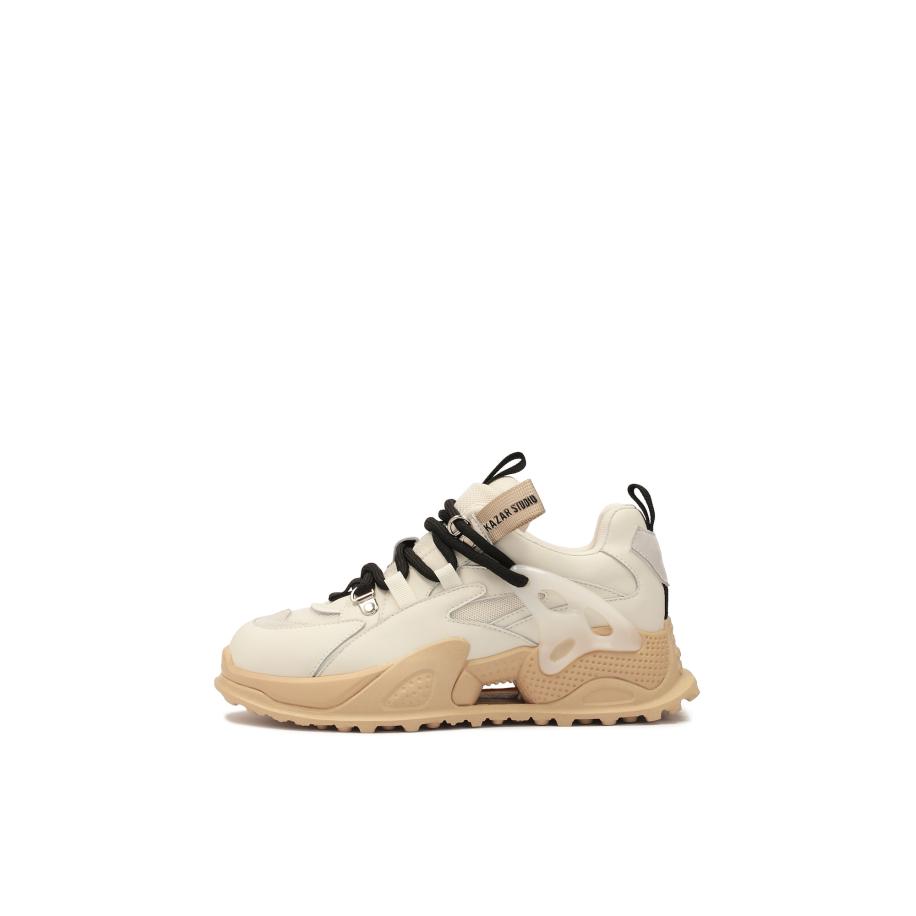 Kazar Kazar Studio Sneakers laag beige -