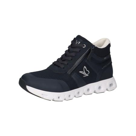 Caprice CAPRICE Sneakers hoog navy / nachtblauw / wit