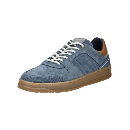 Bullboxer BULLBOXER Sneakers laag blauw denim / karamel