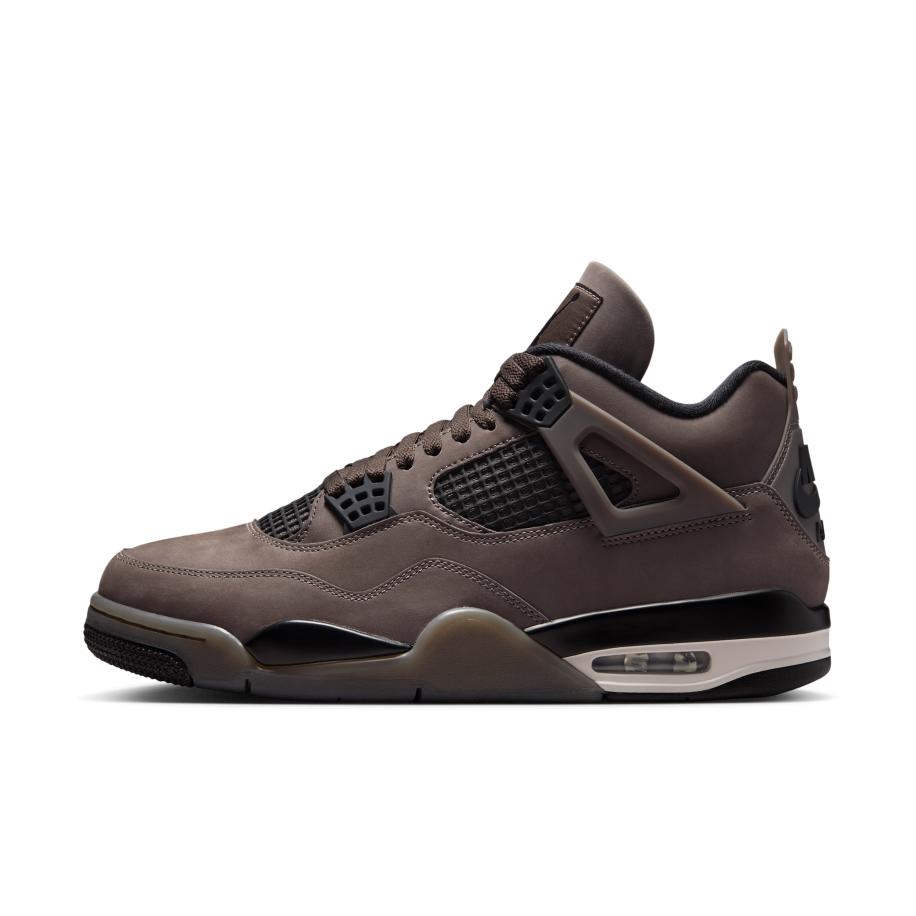 Air Jordan 4 Retro 'Cave Stone and Black' herenschoenen - Grijs Grijs