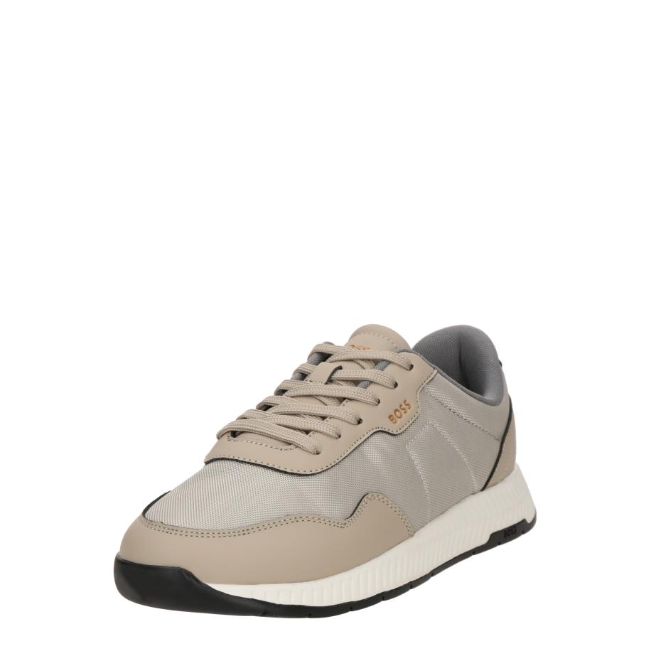 Hugo Boss BOSS Sneakers laag Titanium beige / taupe / donkergrijs -