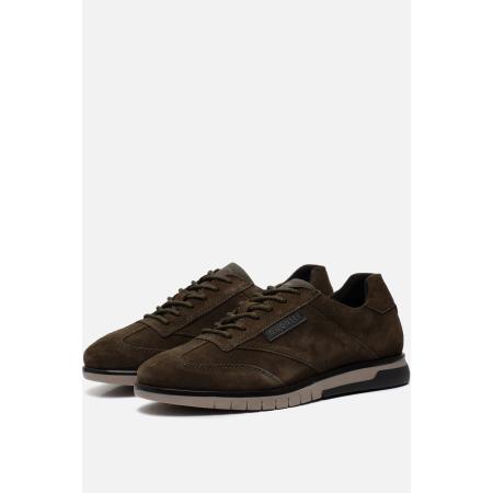 Bugatti Delron Sneakers groen Suede