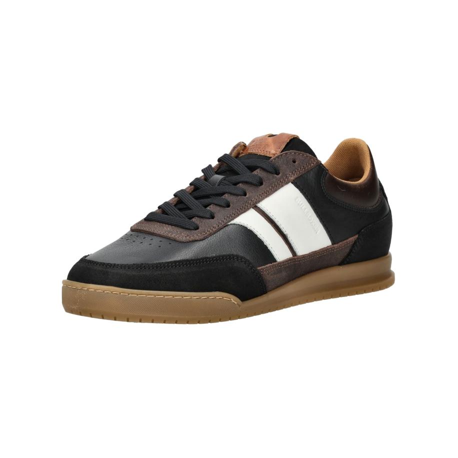 Bullboxer BULLBOXER Sneakers laag bruin / zwart / wit -