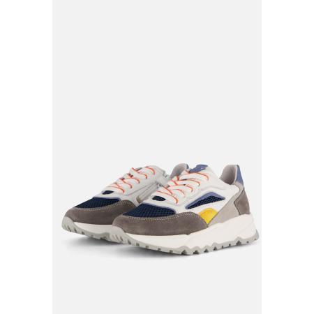 Giga Sneakers grijs Leer