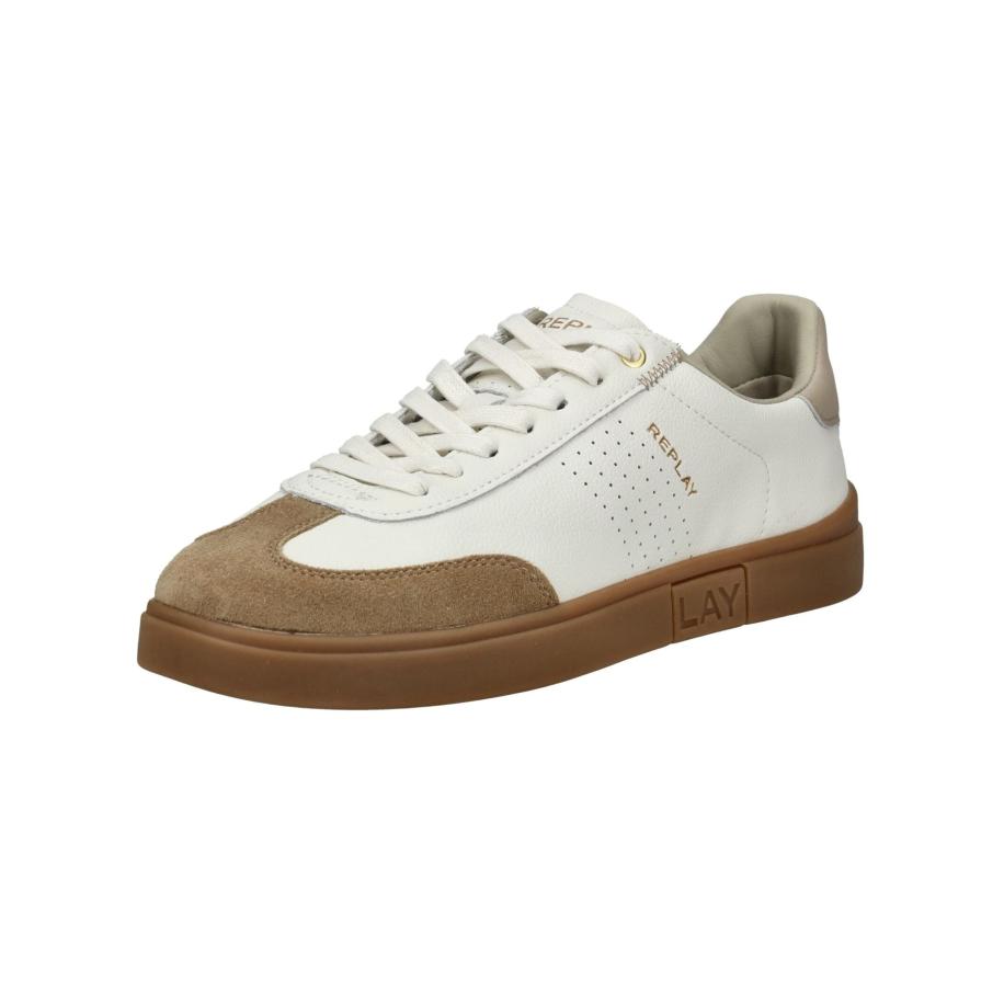Replay REPLAY Sneakers laag bruin / wit -