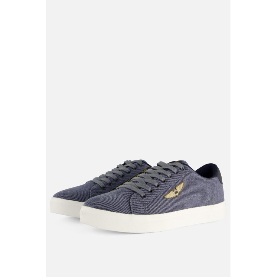PME Legend Beechburd Sneakers blauw Textiel Blauw