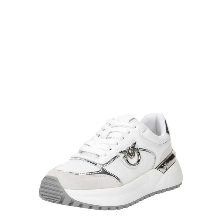 Pinko PINKO Sneakers laag GEM 1 lichtgrijs / zilver / wit -