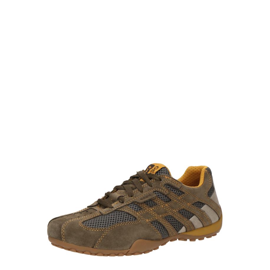 Geox GEOX Sneakers laag U Snake Original A donkerbeige / bruin / basaltgrijs -