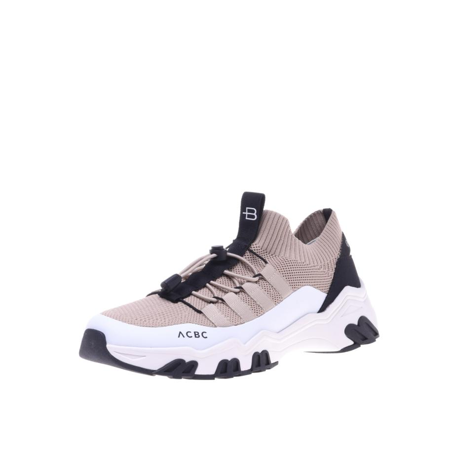 Baldinini BALDININI Sneakers laag nude / zwart / wit -