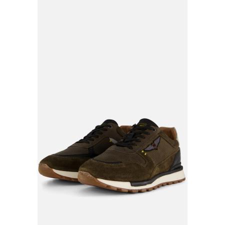 PME Legend Aircobra Sneakers groen Suede