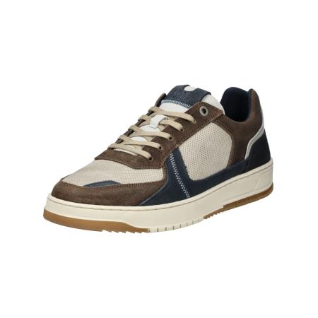 Bullboxer BULLBOXER Sneakers laag lichtbeige / navy / bruin