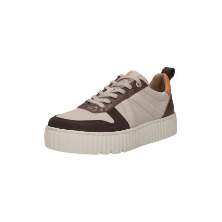 SALAMANDER Sneakers laag ecru / bruin / chocoladebruin / oranje