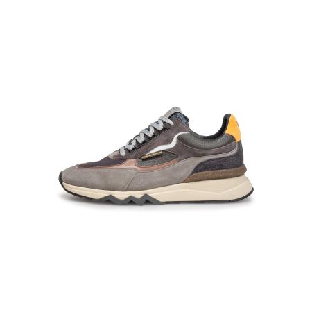 Floris van Bommel Floris van Bommel Sneakers laag De Zager 10 brons / grijs / donkergrijs
