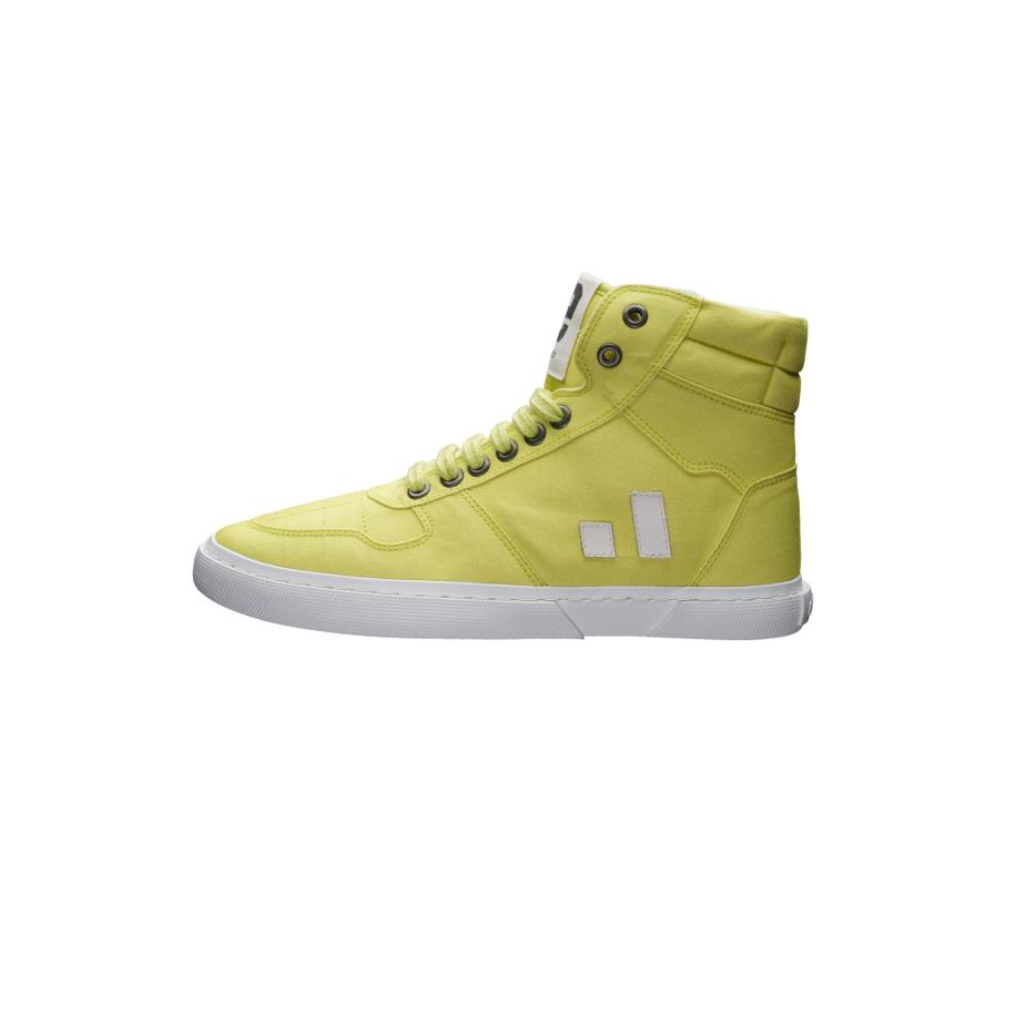 Ethletic Ethletic Sneakers hoog Hiro II limoen -