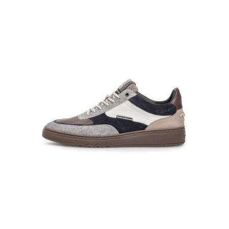 Floris van Bommel Floris van Bommel Sneakers laag De Kupster 05 marine / bruin / grijs gemêleerd / wit