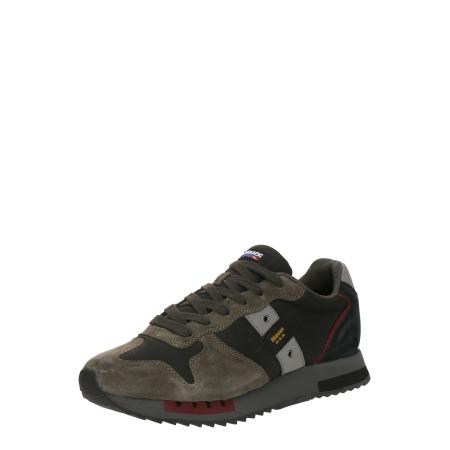 Blauer.USA Blauer.USA Sneakers laag lichtgrijs / kaki / zwart / zwart gemêleerd