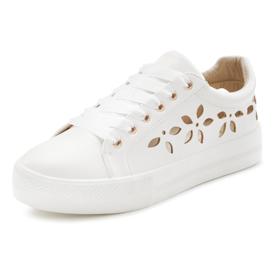Lascana LASCANA Sneakers laag wit -