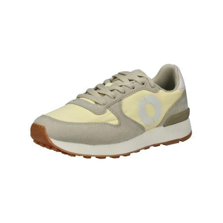 ECOALF ECOALF Sneakers laag donkerbeige / geel / lichtgrijs