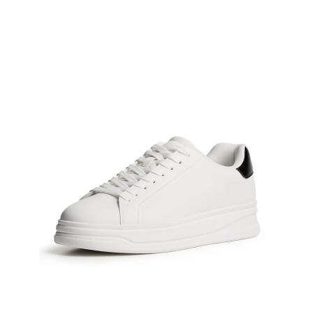 Bershka Bershka Sneakers laag zwart / wit