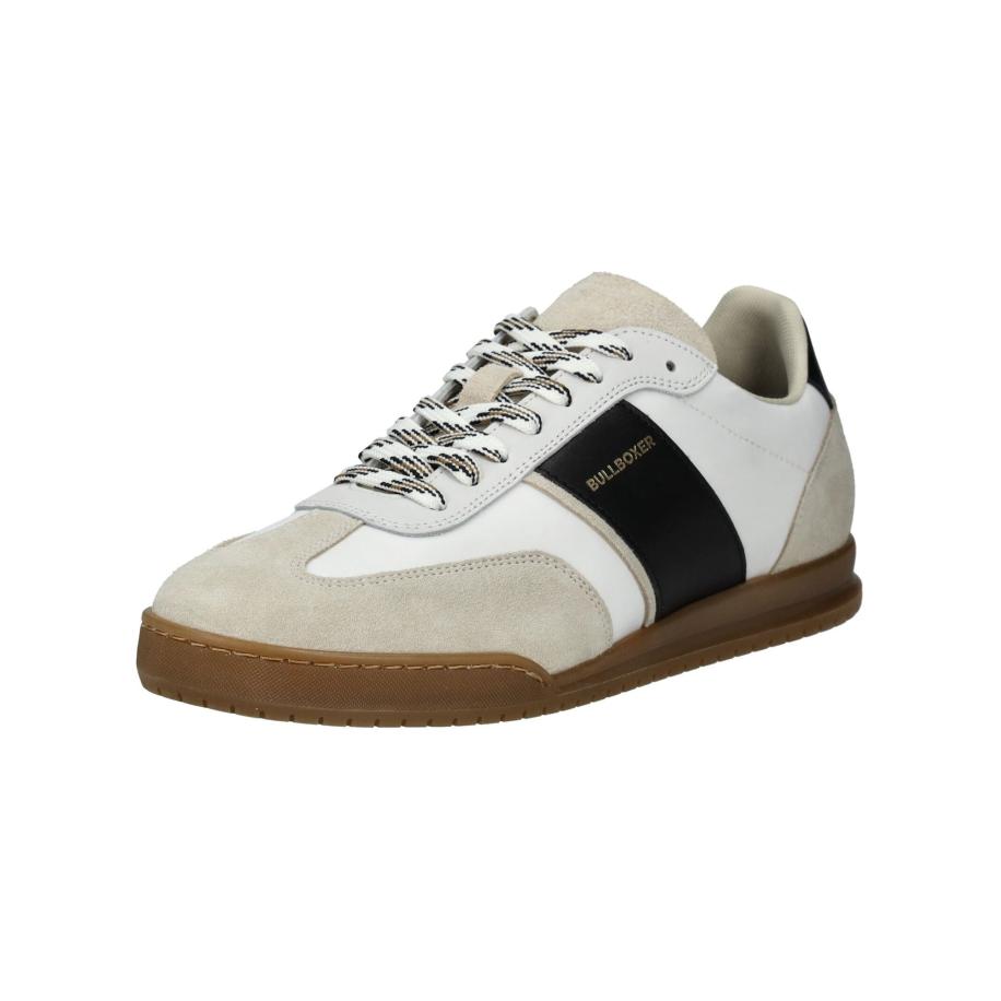 Bullboxer BULLBOXER Sneakers laag zwart / wit / parelwit -