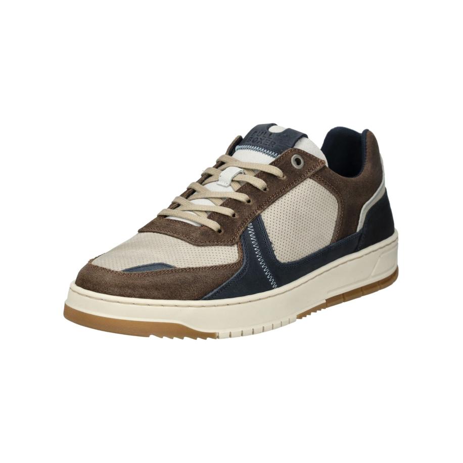 Bullboxer BULLBOXER Sneakers laag lichtbeige / navy / bruin -
