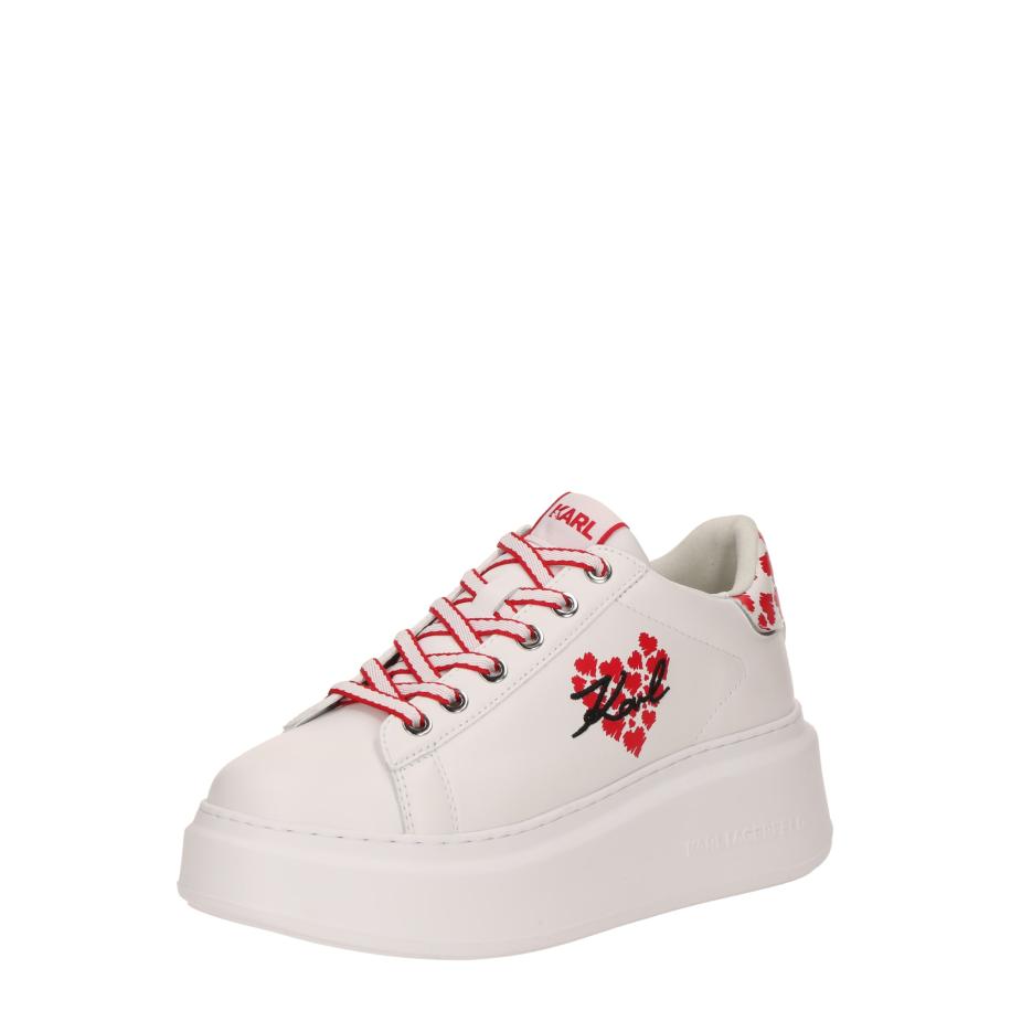 Karl Lagerfeld Karl Lagerfeld Sneakers laag knalrood / zwart / wit -