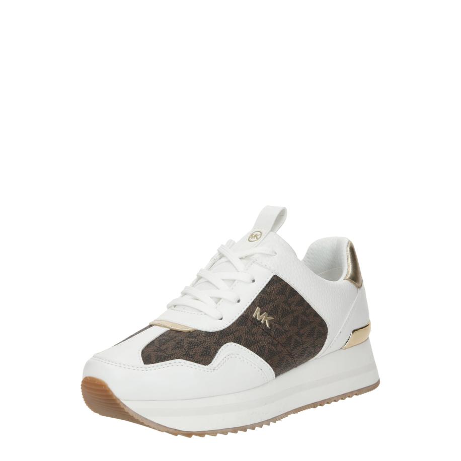 Michael Kors MICHAEL Michael Kors Sneakers laag RAINA bruin / goud / wit -