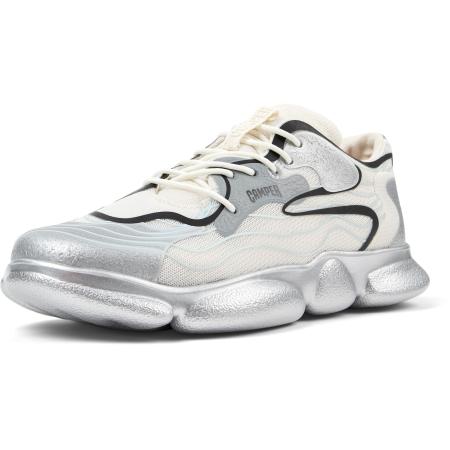Camper CAMPER Sneakers laag Karst crème / zwart / zilver