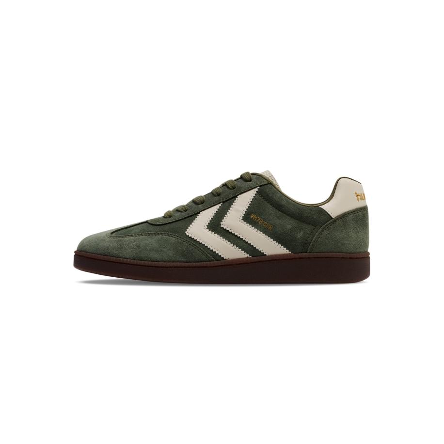 Hummel Hummel Sneakers laag beige / donkergroen -