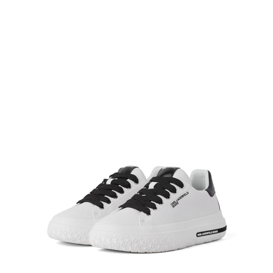 Karl Lagerfeld KARL LAGERFELD JEANS Sneakers laag KLJ LEDER-SNEAKER wit -