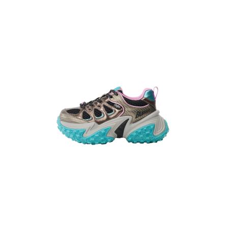 Buffalo BUFFALO Sneakers laag CERBO turquoise / rosa / zwart