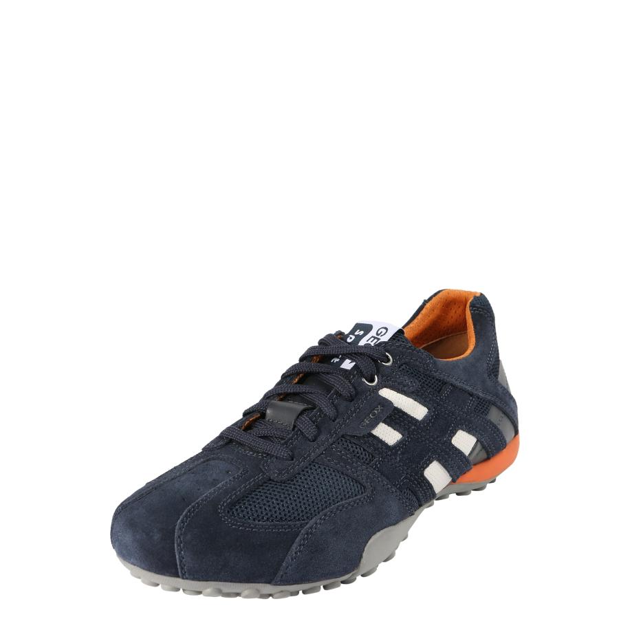 Geox GEOX Sneakers laag Snake navy / oranje / wit -