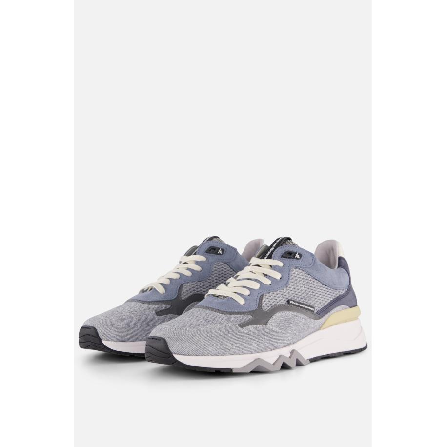 Floris van Bommel De Zager 2.56 Sneakers blauw Blauw