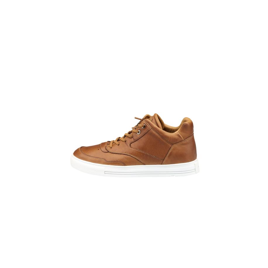 LLOYD LLOYD Sneakers laag ARENA cognac / wit -